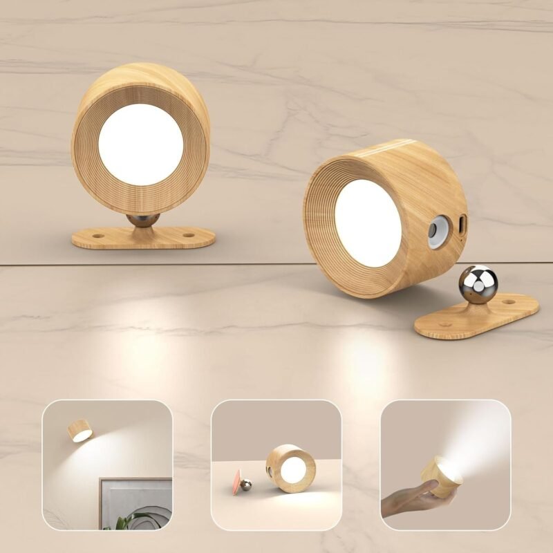The FlexSconce Duo | Cordless Touch-Control Wall Lamps